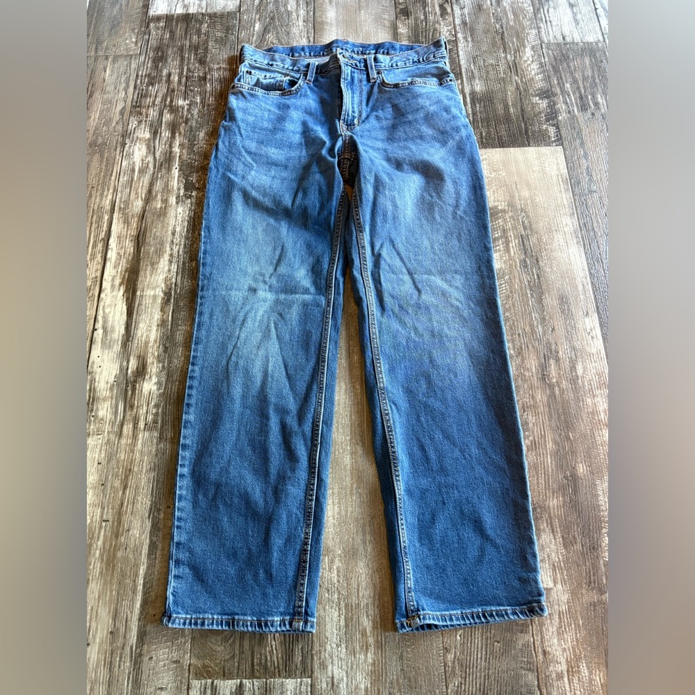 Old Navy Men's Denim Straight Jeans - Blue